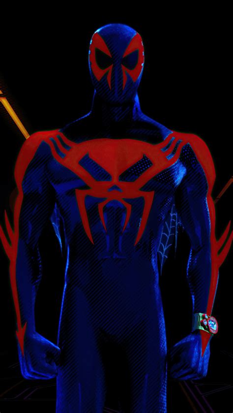 SPIDER MAN 2099 #across the spider ve... Spider-Man 2099 battle damage concept Sp... frog with removable miles morales across... Classic across the spider verse spider m... View, comment, download and edit spider …